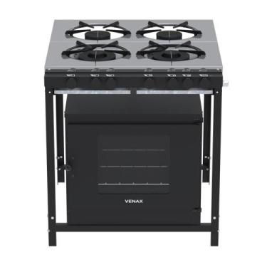 Imagem de Fogão a Gas Industrial 4 Bocas Venax NFFI430-2 Gourmet