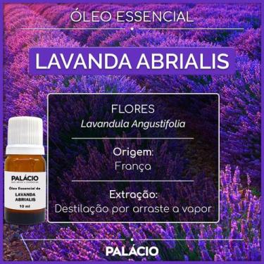Imagem de Óleo Essencial de Lavanda Abrialis 10 ml 100% Puro - Palácio das Artes