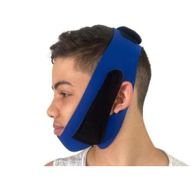 Imagem de Faixa Cinta Afina Rosto em V Reduz Papada Facial Modeladora (C11) - Fa