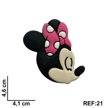 Imagem de Aplique emborrachado kit 10 unidades Minnie rosto de lado REF:21 - Rsk
