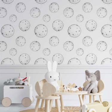 Imagem de Papel De Parede Adesivo Lua N014106 0,58x2,5M - Adesivo BR