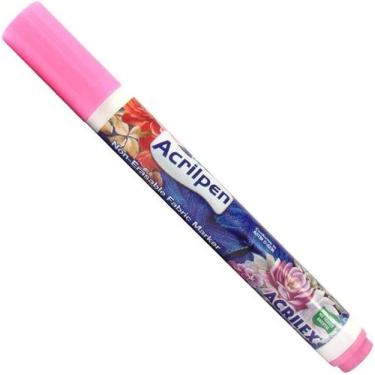 Imagem de Marcador para tecido Acrilex rosa n537