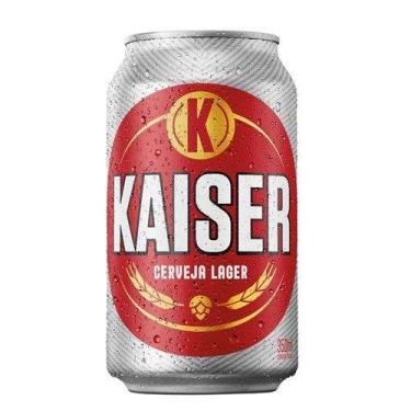 Imagem de Cerveja Kaiser Pilsen Lata 350Ml - 6 unidades