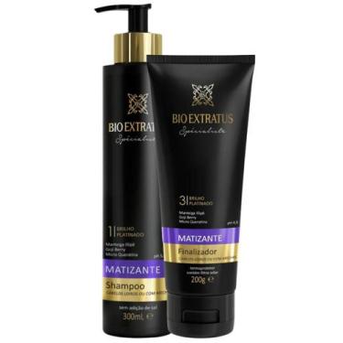 Imagem de Kit Bio Extratus Spécialiste Matizante Shampoo 300ml + Finalizador 200