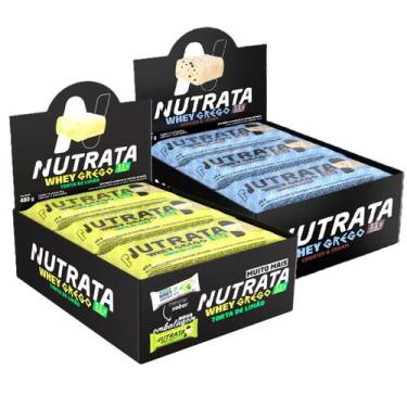 Imagem de 2x Grego Bar Cookies e Torta de Limão - Nutrata 12 un.