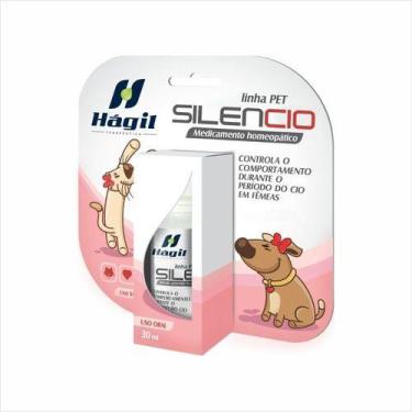 Imagem de Silencio 30ML - Controle Cio Cães E Gatos - Hágil Terapêutica