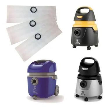 Imagem de Kit Com 9 Saco Aspirador Pó Electrolux Flex Serve Em Diversos Modelos 