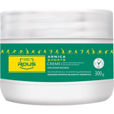 Imagem de ARNICA SPORTS CREME DE MASSAGEM ESPORTIVA 300G D'agua natural - D'Água