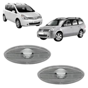 Imagem de Par Lanterna Pisca Seta Lateral Paralama Nissan Livina Grand Livina 20