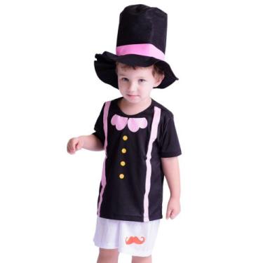 Imagem de Fantasia menino do circo com cartola muvilê, 3