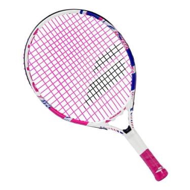 Imagem de Raquete de Tênis Babolat B-FLY 17 Azul e Rosa