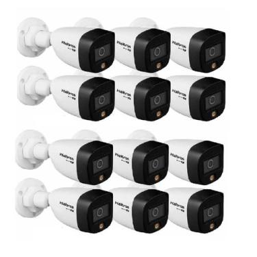 Imagem de Kit 12 Câmeras Intelbras VHD 1220 B Full Color Alta Definição Full HD 