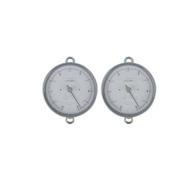 Imagem de Kit 2 Dinamômetro Circular Força Analógico 0 A 1Kg Divisão 5Gf Tração Alumínio Ar-1 Portátil Instrutherm