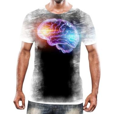 Imagem de Camiseta Camisa Cérebro Inteligência Mental Psicologia HD 14 - Enjoy S