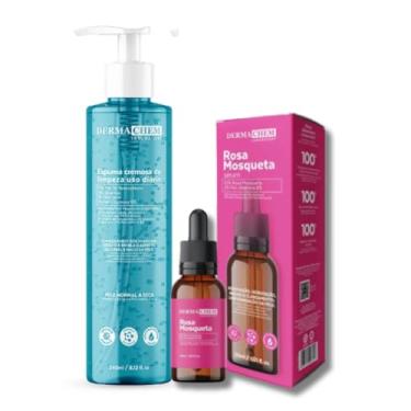 Imagem de Sabonete Limpeza Facial com Aloe Vera+Sérum Rosa Mosqueta Clareador de Manchas