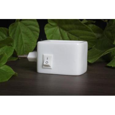 Imagem de Difusor Elétrico Aromatizador Bivolt Em Porcelana Para Essência Aromát