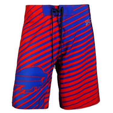 Imagem de Bermuda Buffalo Bills Stripes Poly Extra Grande 38