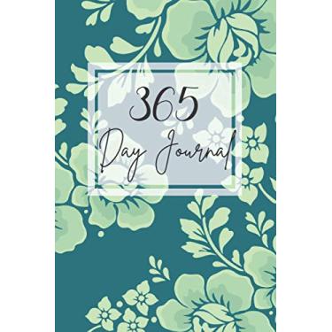 Imagem de 365 Day Journal - One Page A Day | Lined | Undated | 6x9 Daily Diary | Floral Background Cover: Daily Diary for 365 days of Journaling. Gift for Family and Friends
