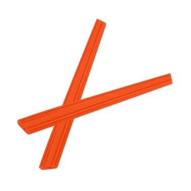 Imagem de Boldbright Kits de borracha de substituição compatíveis com óculos de sol Oakley Crosslink Pitch - Laranja