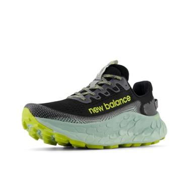 Imagem de New Balance Fresh Foam More V3 Tênis de corrida masculino, Preto/Salt Marsh/Tea Tree, 44