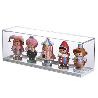 Imagem de Funvalley Surperfect vitrine de acrílico transparente para mini figuras funko pop, organizador de armário de armazenamento de mesa para brinquedos colecionáveis ​​de bonecas, figuras de ação