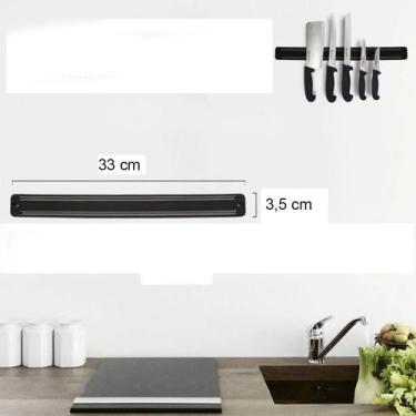 Imagem de Suporte Barra Para Facas Ferramentas De Imã Magnética 33cm - AZ135