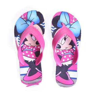 Imagem de Chinelo Menina Infantil Personagens da  Moda Minnie Unicornio e Sereia
