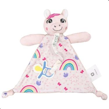 Imagem de Naninha Com Prendedor De Chupeta e Bichinho Feminino Pimpolho