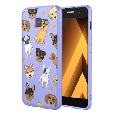 Imagem de KOARWVC Capa de celular para Galaxy A5 2017, capa para Samsung a5 2017 SM-A520, design fofo com estampa de gato, capa protetora fina de poliuretano termoplástico macio para Samsung Galaxy A5 2017