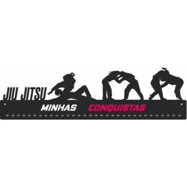 Imagem de Porta Medalhas Judô Feminino Para Ate 100 Medalhas - QUADRO DE MEDALHA