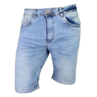 Imagem de Bermuda Jeans Masculina Nicoboco Azul - 44588-Masculino