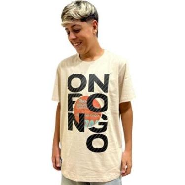 Imagem de Camiseta Masculina Onbongo Areia - Bege ON195-Masculino