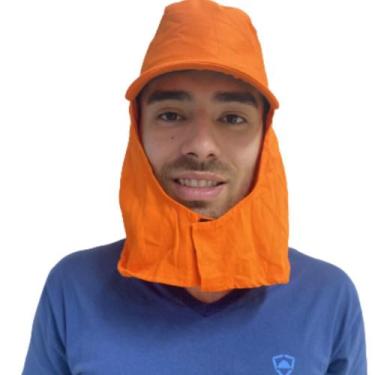 Imagem de Touca Árabe Boné EPI Laranja  - PREVEOESTE, Unica, U
