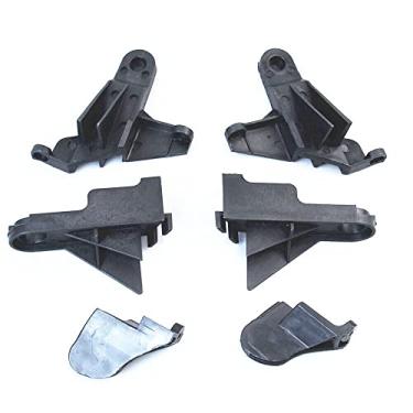 Imagem de WXZOS Kit de reparo do suporte da carcaça do farol para Mercedes Benz E-Class W211 2004-2007