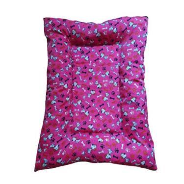 Imagem de Cama Pet Colchonete Caminha Para Cachorro e Gato Lavável com Zíper Méd