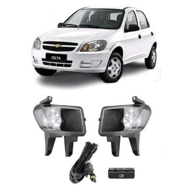 Imagem de Kit Farol Milha Neblina Celta 12 13 14 15 16 Prisma 12