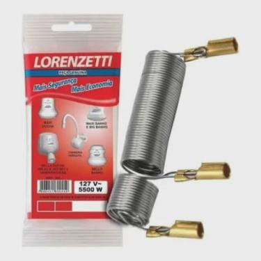 Imagem de Resistência Para Chuveiro Lorenzetti 5500w 127v Maxi Ducha