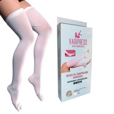 Imagem de Meia de Compressão 7/8 Antitrombo e Antiembolismo New Form 41002, GG