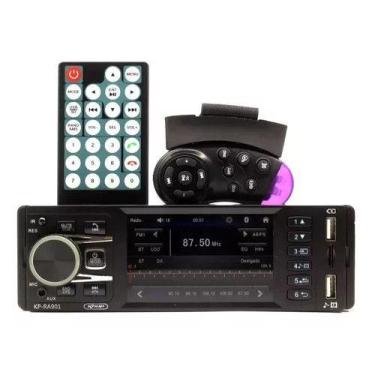 Imagem de Rádio Central Multimídia MP5 Bluetooth FM Tela 4" Com Controle - Knup