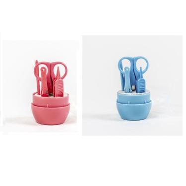 Imagem de Kit Higiene Infantil Cortador Tesoura Lixa De Unha Baby Dufy
