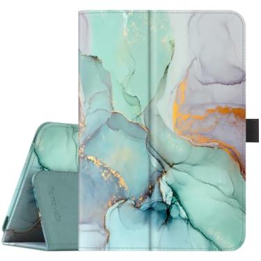 Imagem de Famavala Capa fólio para tablet de 7 polegadas (12ª geração, lançado em 2022), capa fina com despertar/hibernar automaticamente, não serve para tablet Android Alcatel S7 2022 de 7 polegadas (verde