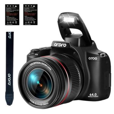 Imagem de Câmera ORDRO 4K Zoom óptico 64MP Vlogging YouTube Zoom 30X