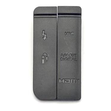 Imagem de 1 conjunto de capa de borracha MIC interface USB para Canon 6D 6D2 80D 60D 650D 600D 700D 750D 77D 800D 70D 7D 7D2 peça de reparo de câmera (tampa de borracha USB 7D)