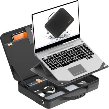 Imagem de Smatree Capa de ombro para laptop para ASUS P1512 de 15,6 polegadas, ExpertBook P1/B1/B2 Flip, Chromebook Flip CM5, Vivobook Pro 15/15X/S15 OLED/Copilot+PC, Zenbook Pro 15/Duo 15