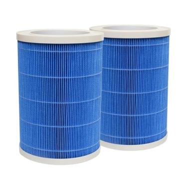 Imagem de PUREBURG Filtro de substituição compatível com umidificador evaporativo WaterFirst MistFree Y, pacote com 2 (16 cm D x 22,4 cm A) Filtro de limpeza a ar de alta eficiência