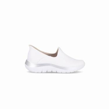 Imagem de Tênis SlipFit Salto Médio Branco Neve - PICCADILLY, 37