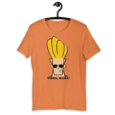 Imagem de Camiseta Masculina Johnny Bravo 100% Algodão Confortável-Masculino