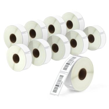 Imagem de BETCKEY - Compatível com DYMO 30336 (2.5 cm x 2-1/20.3 cm) Rerurn Etiquetas de endereço - Compatível com DYMO Labelwriter 450, 4XL, não serve para 550 e 5XL [10 rolos/5000 etiquetas]