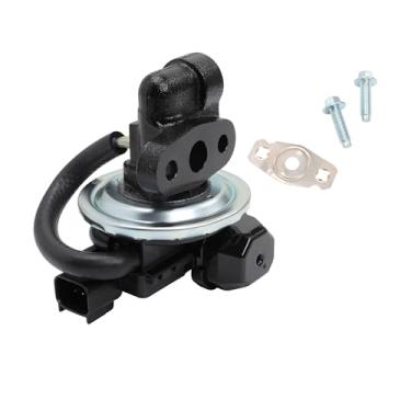 Imagem de SLTY Conjunto de válvula EGV1045 EGR compatível com Ford Mustang 2005-2010, incluindo junta e parafusos de montagem tipo terminal macho de 6 pinos
