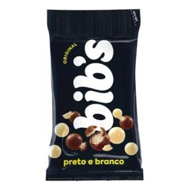 Imagem de Kit c/ 4 Chocolate Bib's Preto e Branco 40g Neugebauer